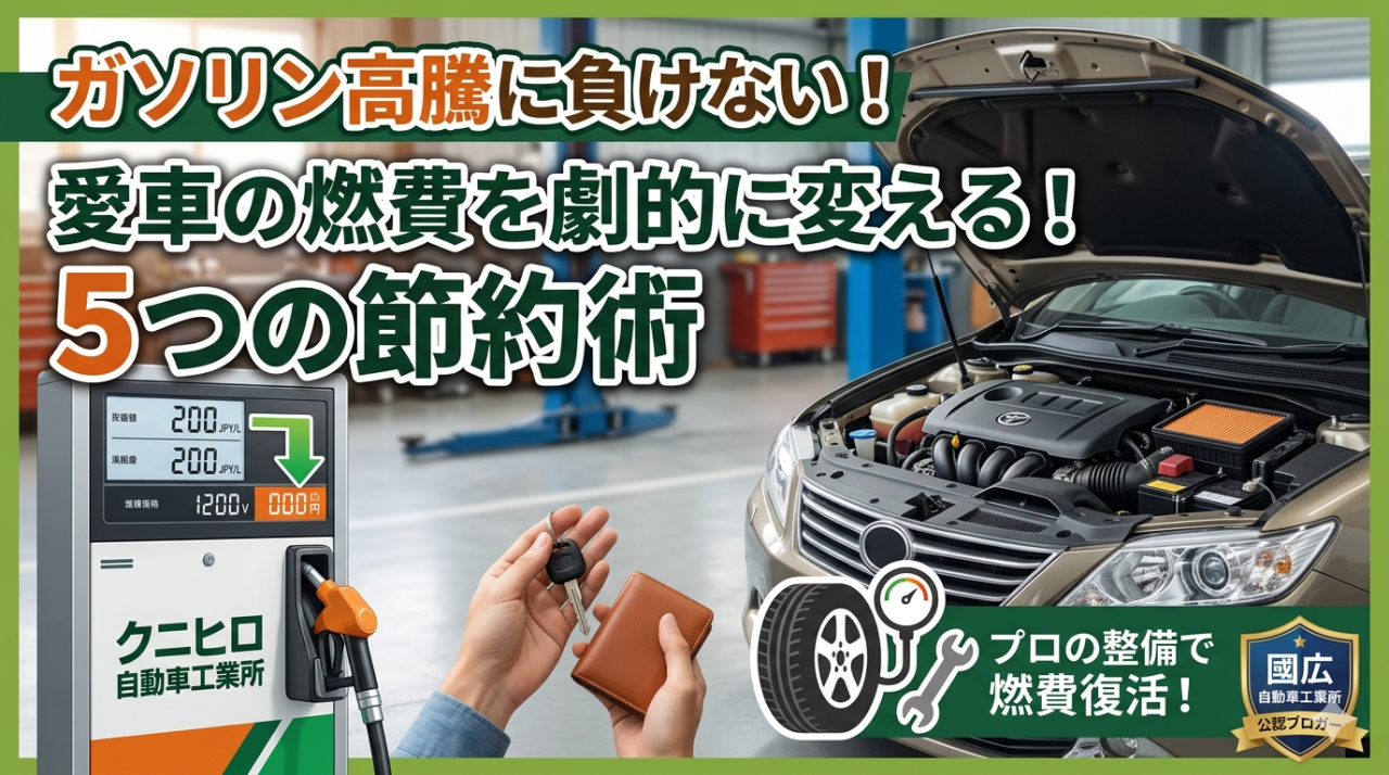 ガソリン高騰に負けない!